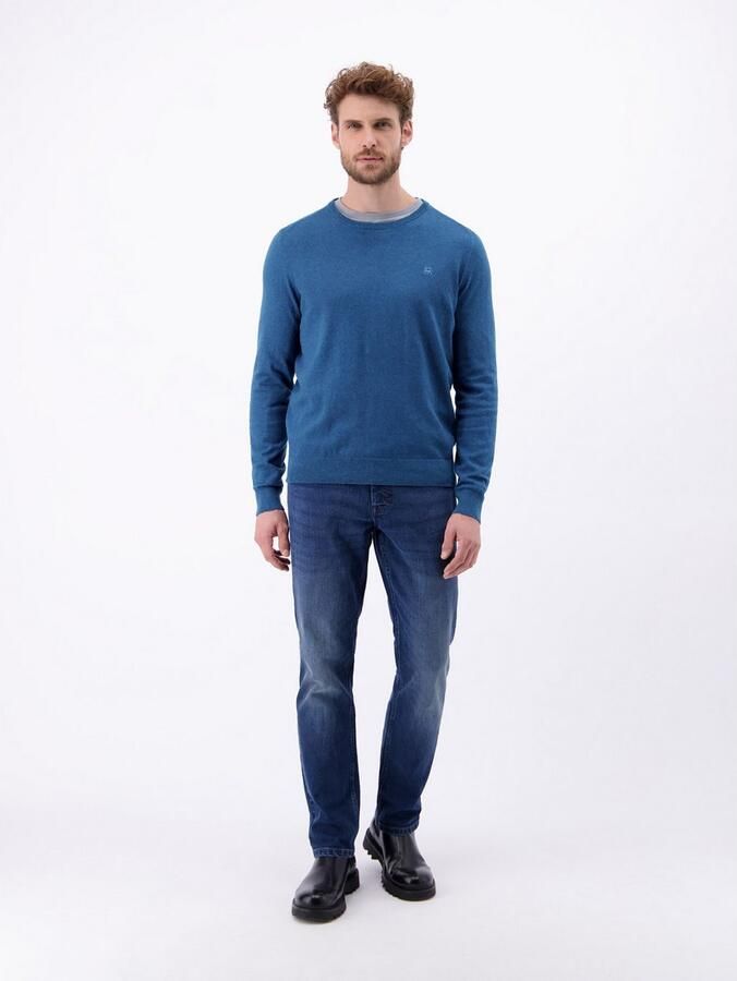 Lerros Gebreide trui Heren basic gebreide trui - Foto 4