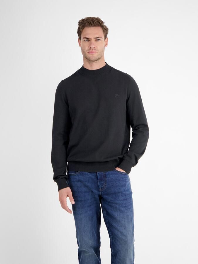 Lerros Gebreide trui Heren-trui met turtleneck - Foto 6