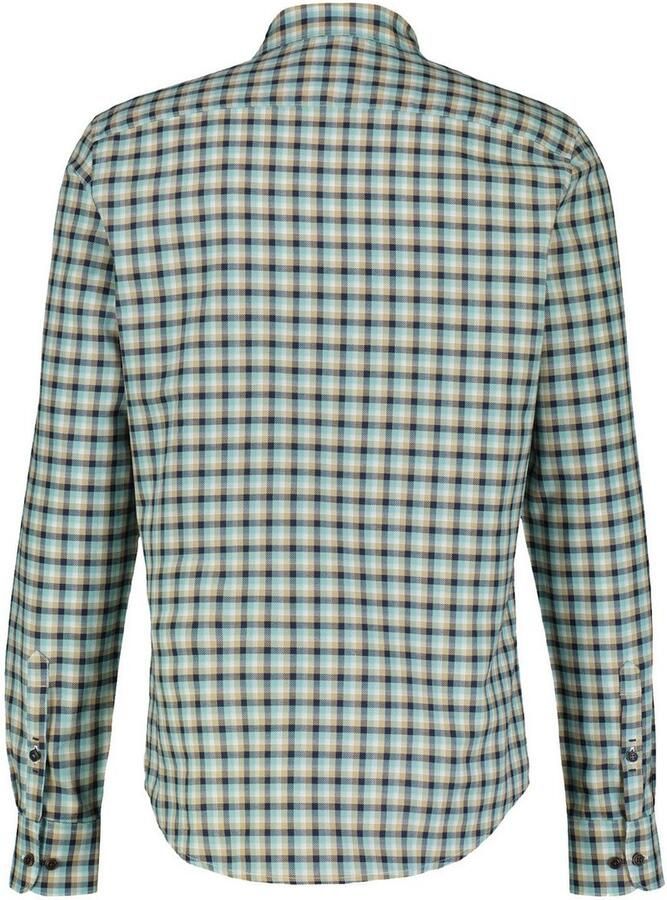 Lerros Overhemd met lange mouwen met logoborduursel op de borstzak