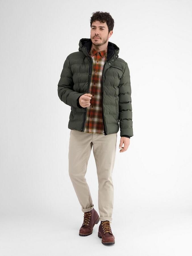 Lerros Geruit overhemd ruithemd STRUCTURE CHECK - Foto 4