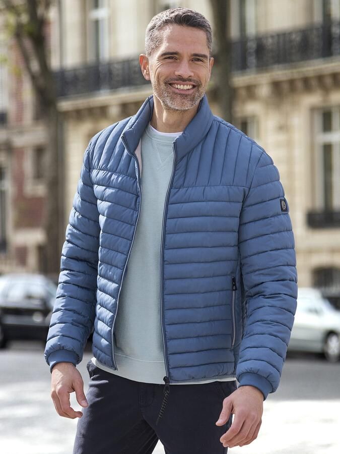 Lerros Gewatteerde jas lichte heren gewatteerde blouson - Foto 7