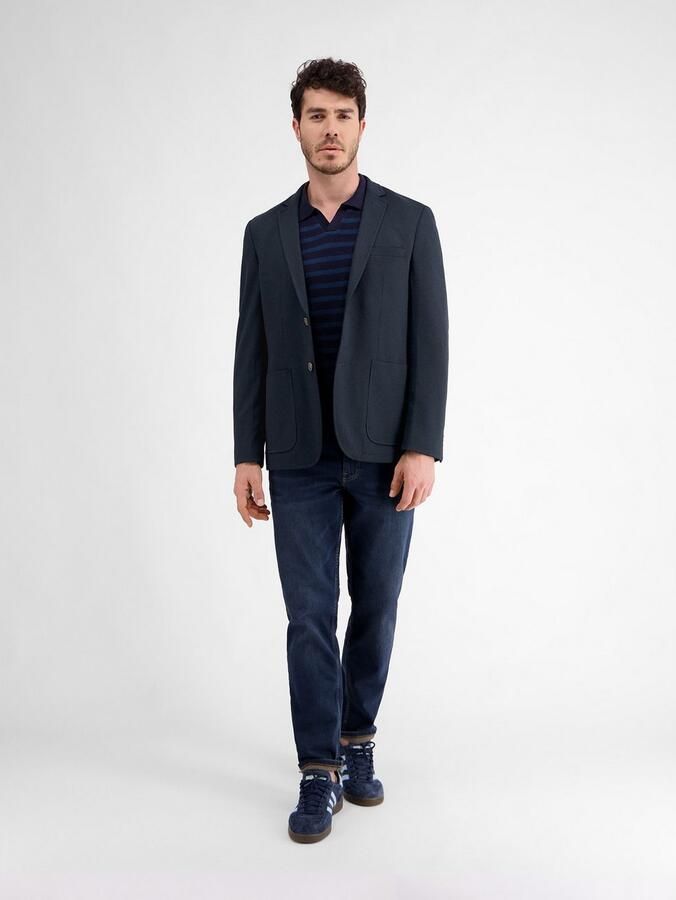 Lerros Jerseycolbert blazer van jersey met binnenvoering-print - Foto 4