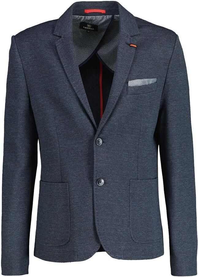 LERROS gemêleerd slim fit colbert classic navy - Foto 4