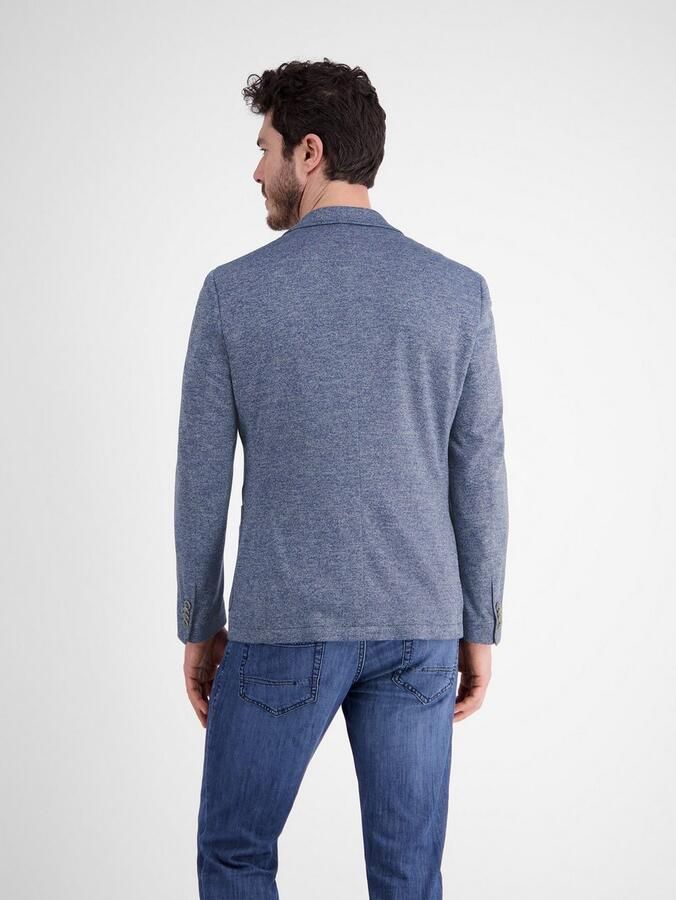 Lerros Jerseycolbert jersey blazer met patroon in de binnenvoering