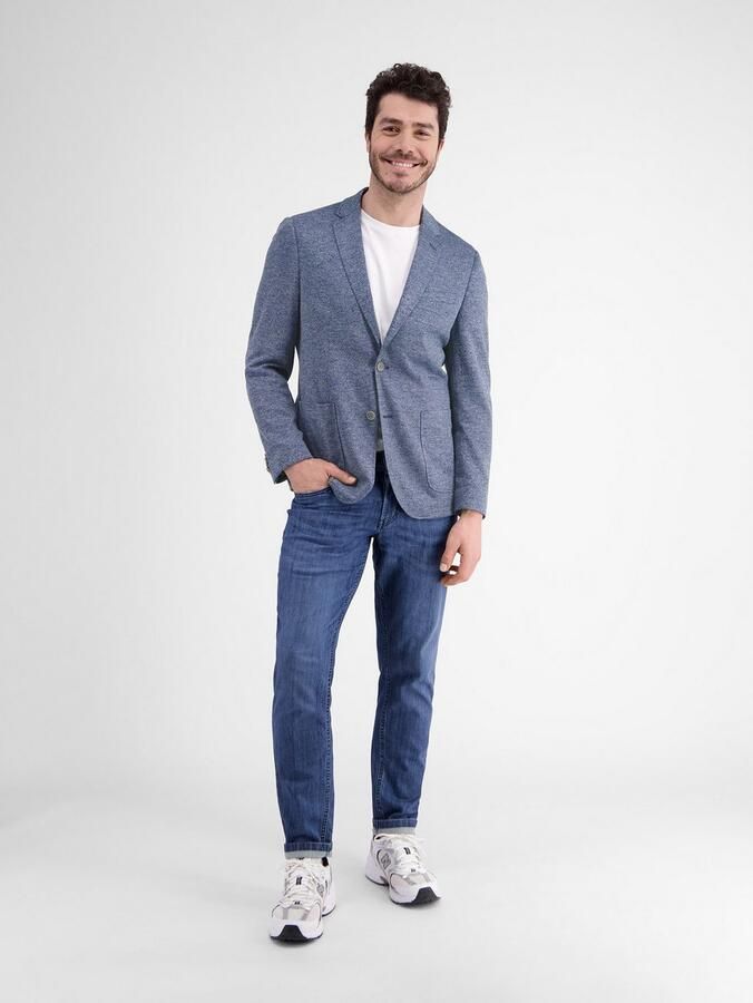 Lerros Jerseycolbert jersey blazer in grote korte maten - Foto 5