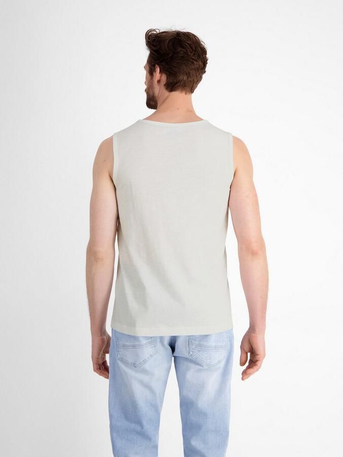 Lerros Muscle-shirt heren tanktop met borstprint