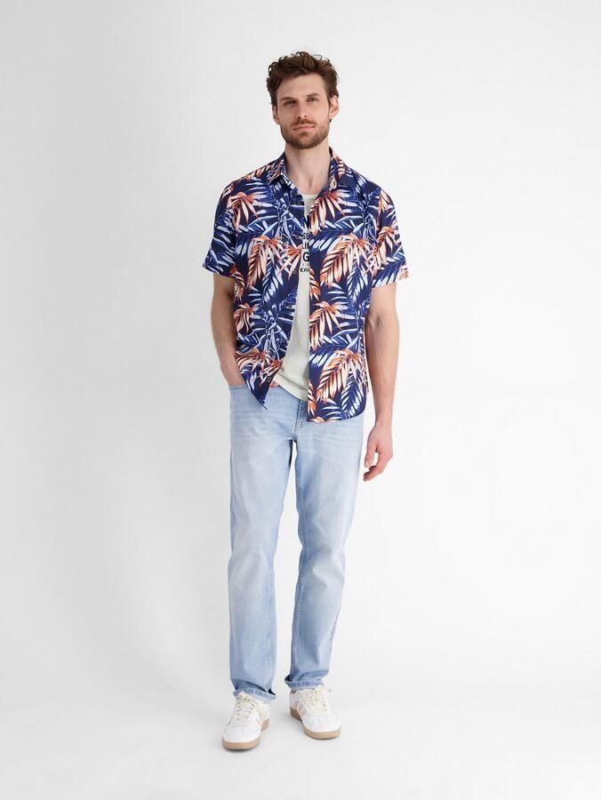 Lerros Muscle-shirt heren tanktop met borstprint - Foto 4