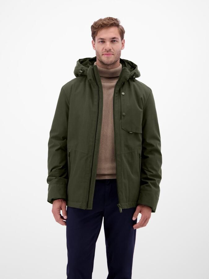 Lerros Outdoorjack Heren blouson in structuurlook - Foto 7