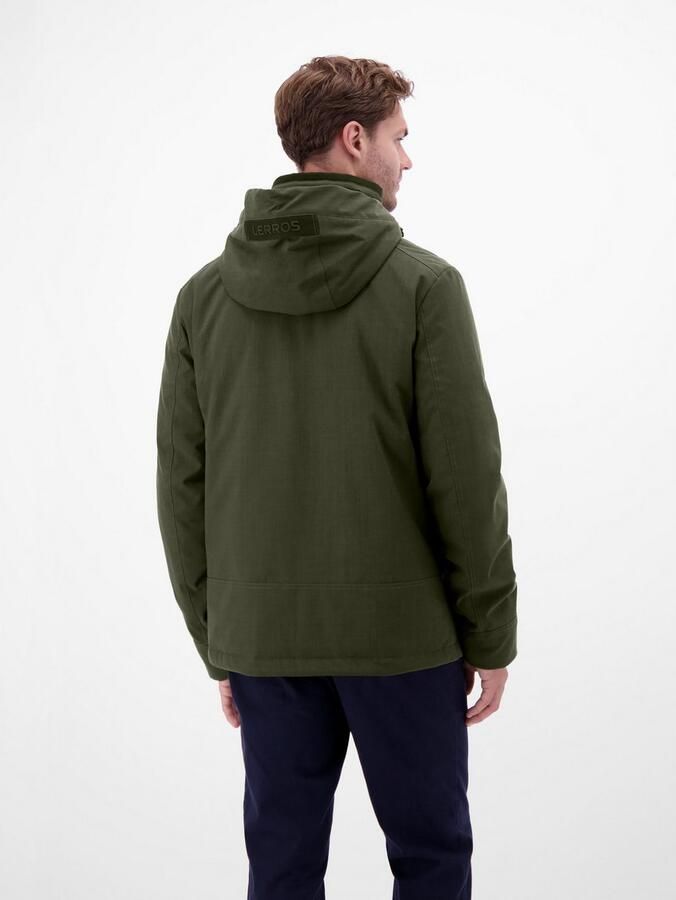 Lerros Outdoorjack Heren blouson in structuurlook