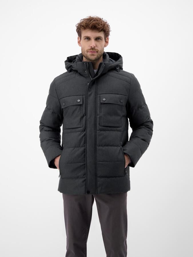 Lerros Outdoorjack Heren fieldjacket in wol-look - Foto 6