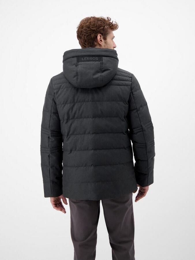 Lerros Outdoorjack Heren fieldjacket in wol-look