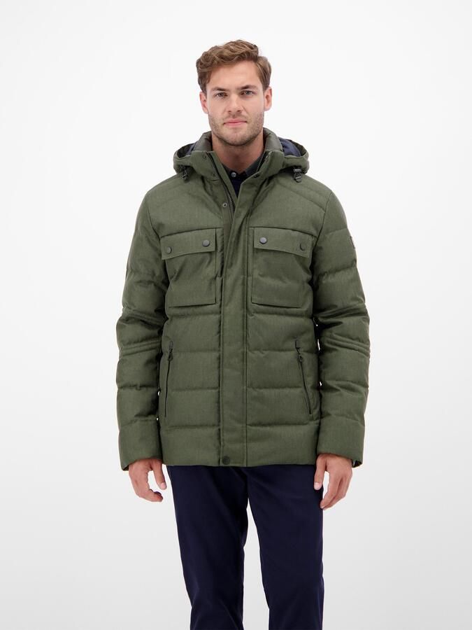 Lerros Outdoorjack Heren fieldjacket in wol-look - Foto 7