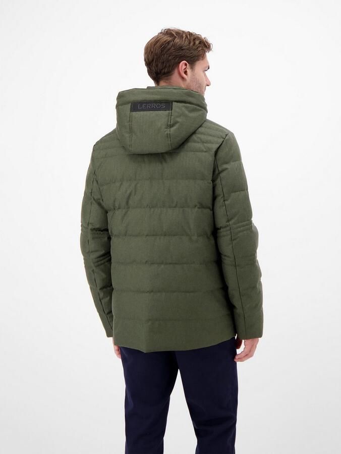 Lerros Outdoorjack Heren fieldjacket in wol-look