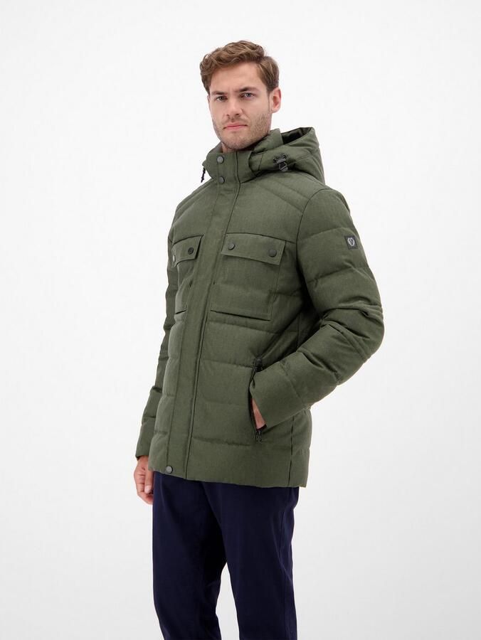 Lerros Outdoorjack Heren fieldjacket in wol-look - Foto 2