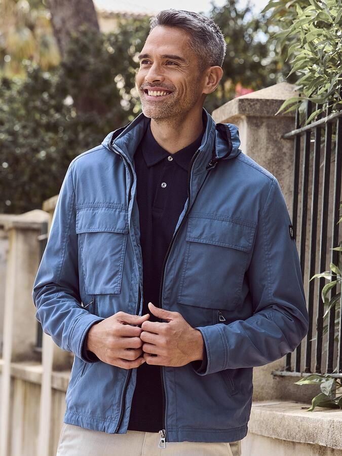 Lerros Outdoorjack shell-blouson met afneembare capuchon - Foto 6