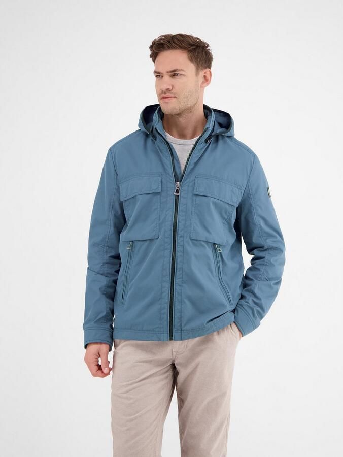 Lerros Outdoorjack shell-blouson met afneembare capuchon
