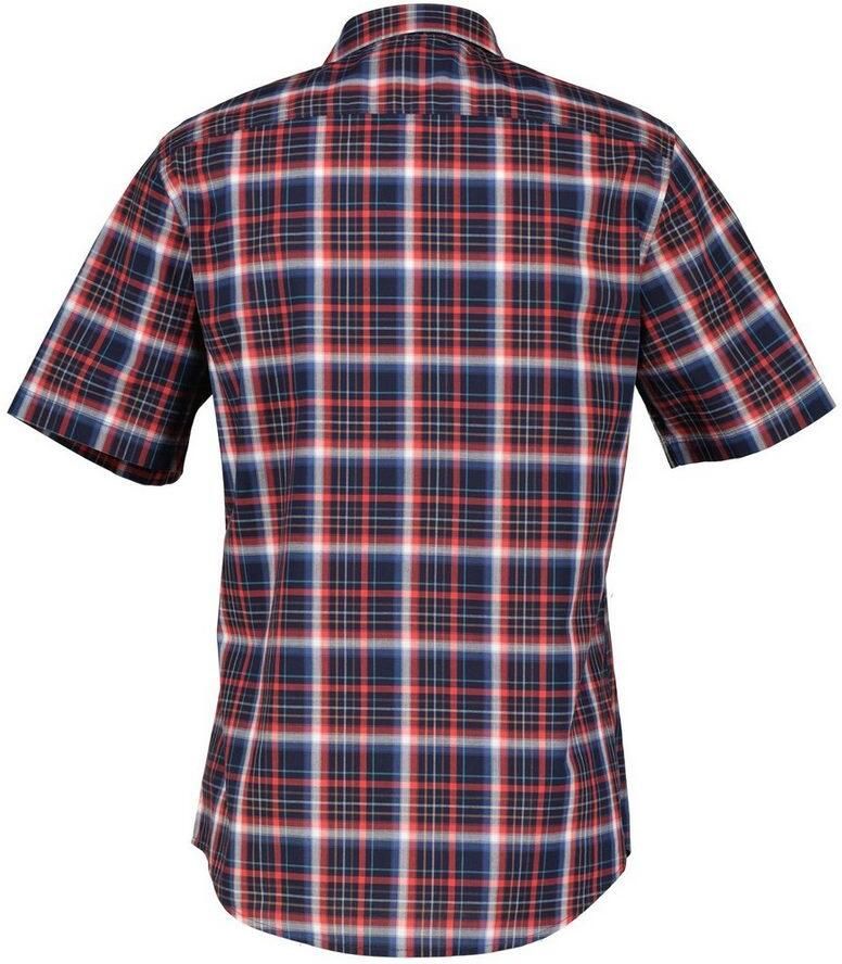 Lerros Overhemd met korte mouwen halfarmhemd *Poplin Check*