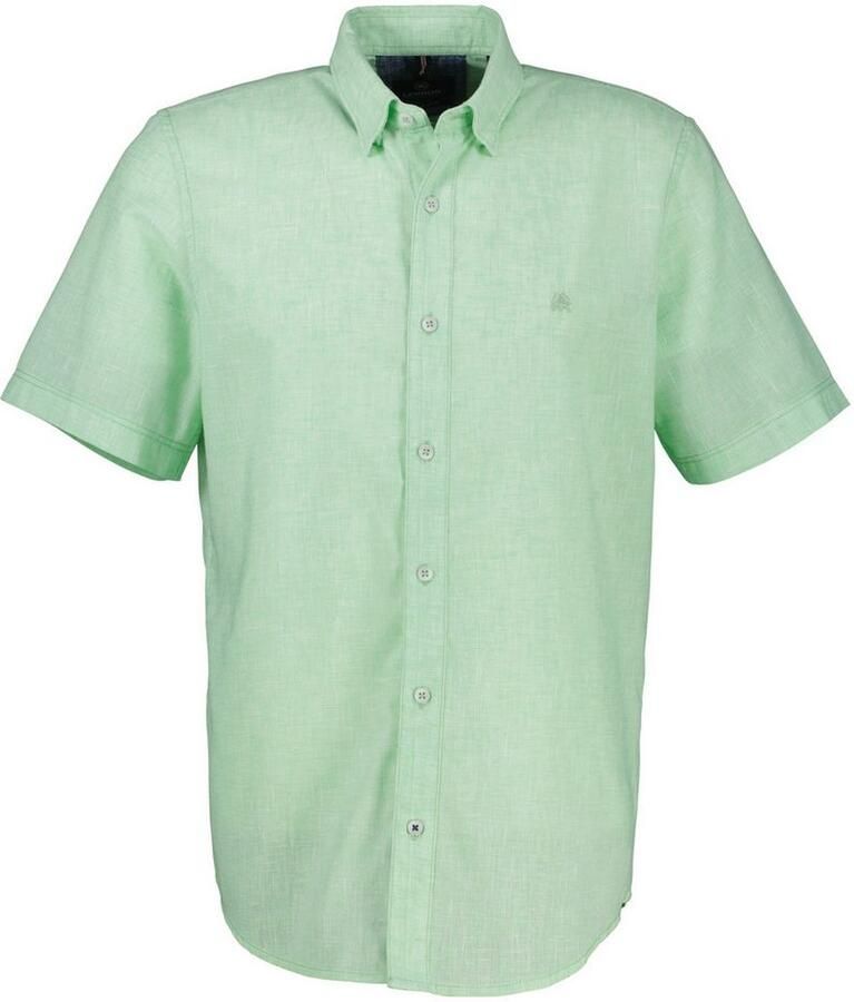 Lerros Overhemd met korte mouwen heren halfarmhemd in grote maten