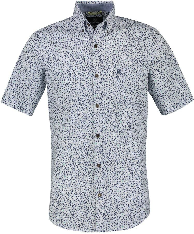 Lerros Overhemd met korte mouwen korte mouw overhemd met AOP - Foto 2