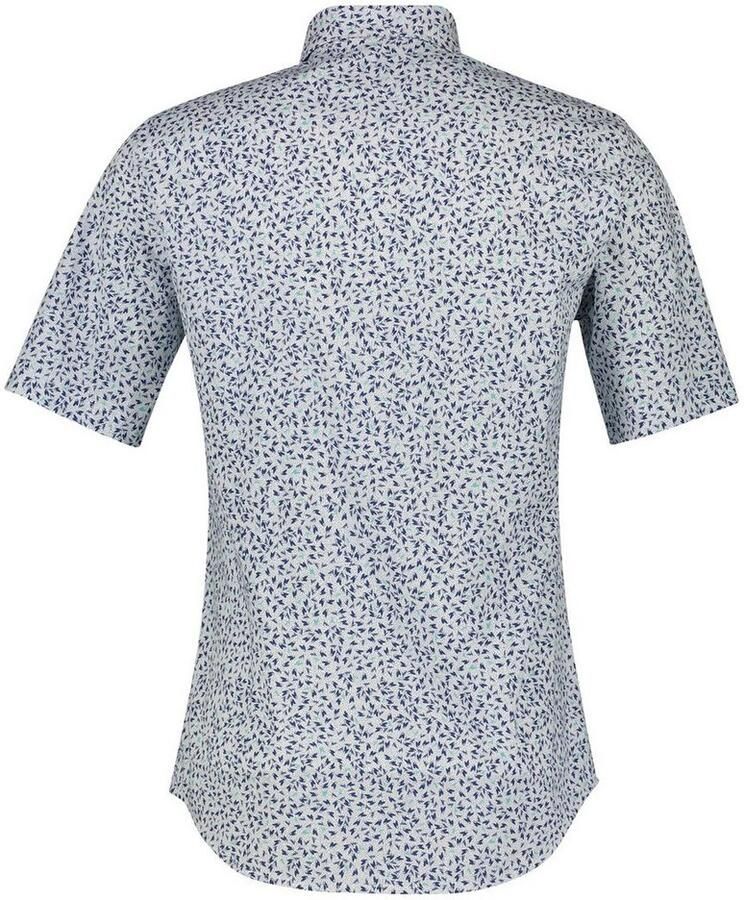 Lerros Overhemd met korte mouwen korte mouw overhemd met AOP