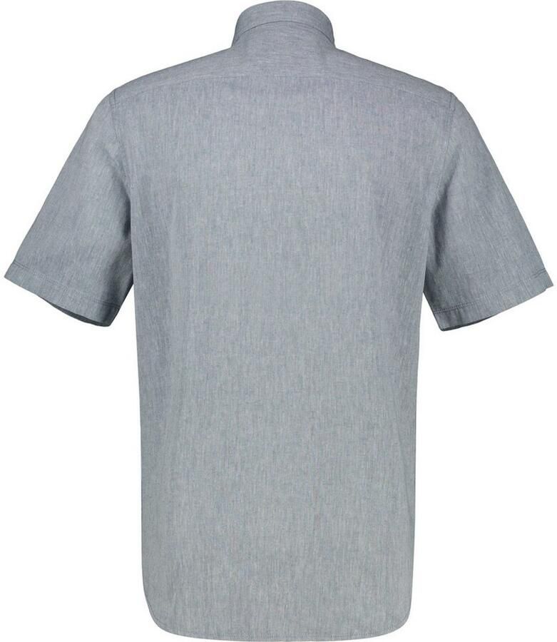 Lerros Overhemd met korte mouwen Overhemd met korte mouwen met linnen effen - Foto 5