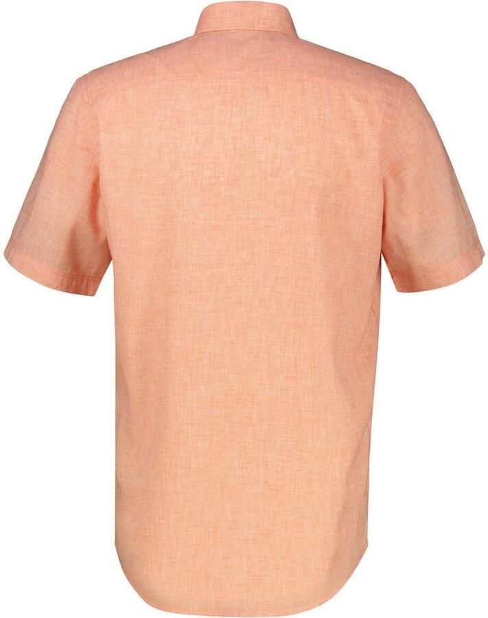 Lerros Overhemd met korte mouwen met geborduurd logo - Foto 2