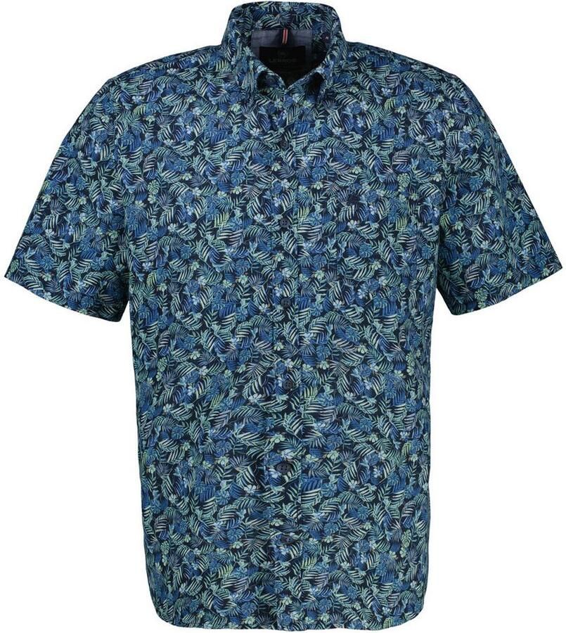 Lerros Overhemd met korte mouwen met print all-over
