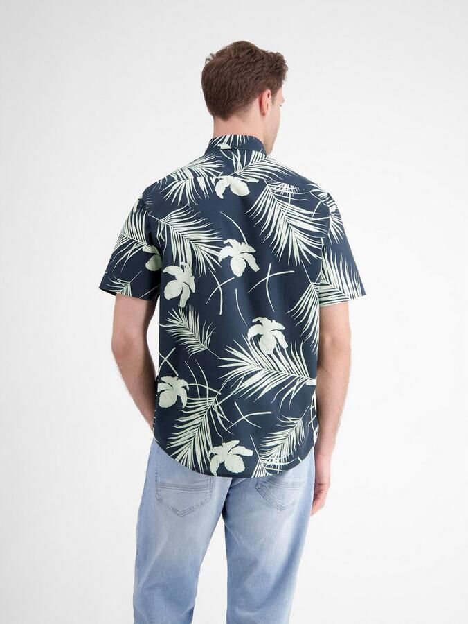 Lerros Overhemd met korte mouwen met print all-over - Foto 3