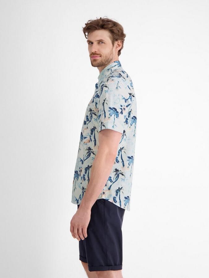 Lerros Overhemd met korte mouwen overhemd met korte mouwen en grafische print - Foto 5