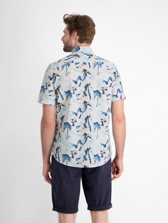 Lerros Overhemd met korte mouwen overhemd met korte mouwen en grafische print - Foto 6