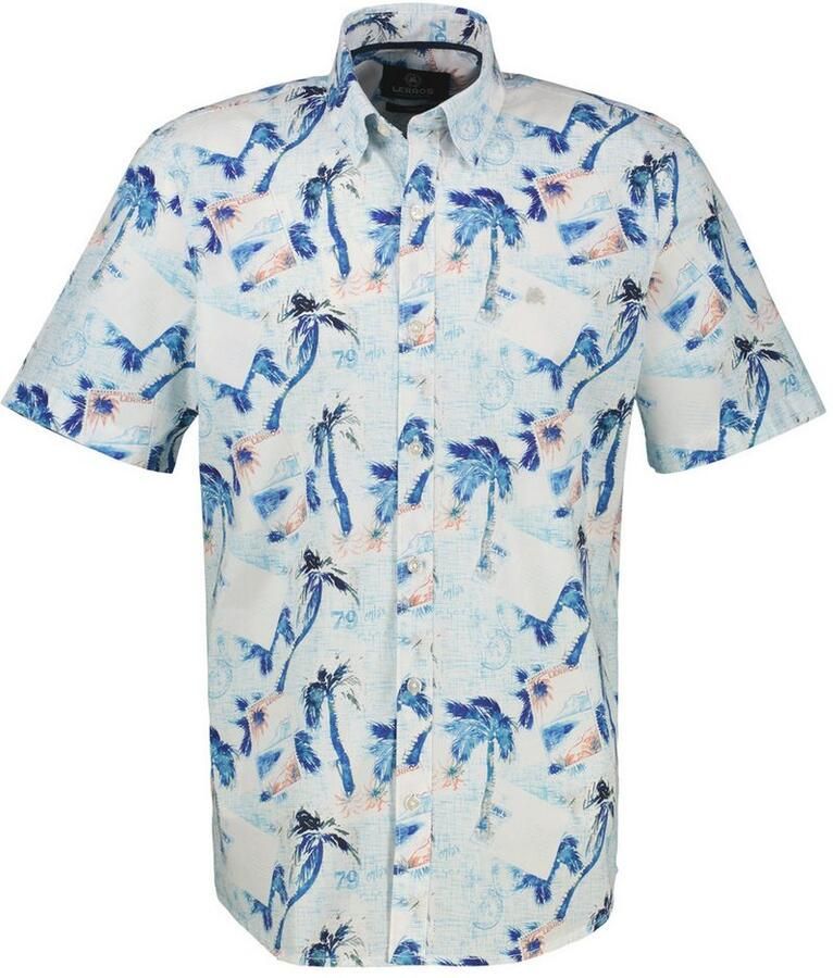 Lerros Overhemd met korte mouwen overhemd met korte mouwen en grafische print