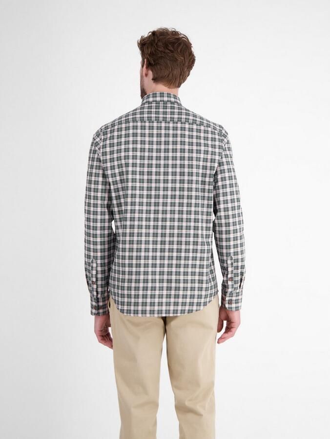 Lerros Overhemd met lange mouwen geruit