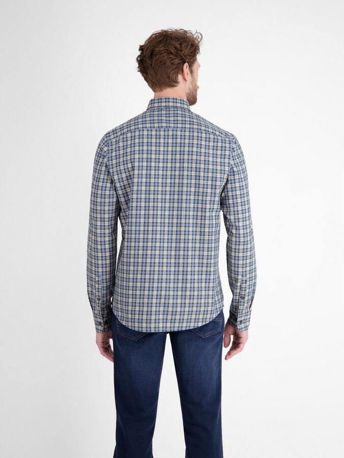 Lerros Geruit overhemd Geruit heren overhemd sportief en stijlvol - Foto 3