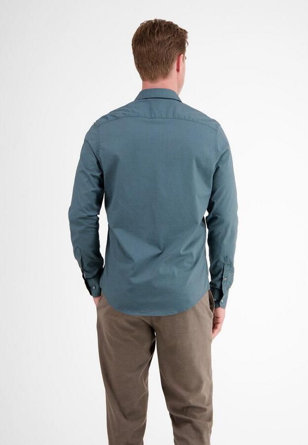 Lerros Overhemd met lange mouwen lange mouw overhemd AOP met haifischkragen - Foto 5