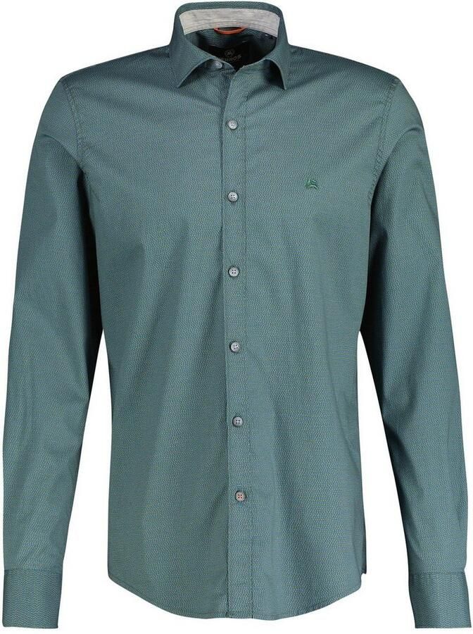 Lerros Overhemd met lange mouwen lange mouw overhemd AOP met haifischkragen - Foto 2