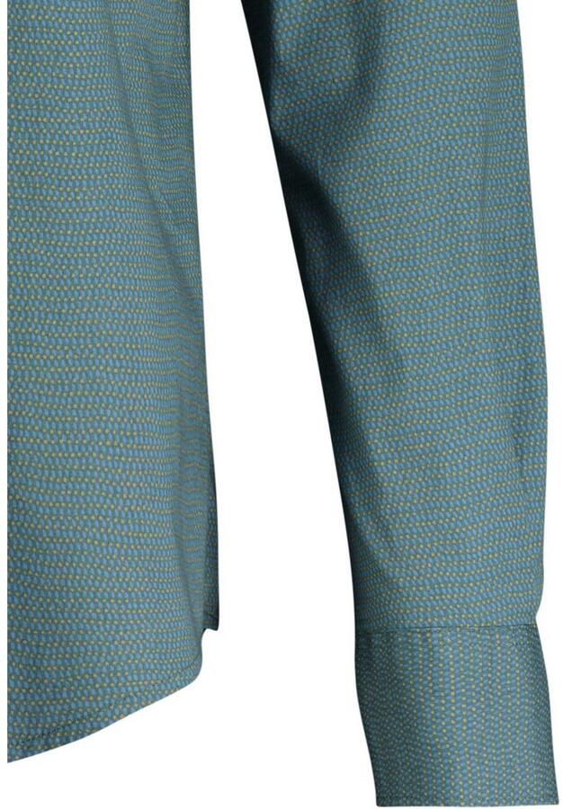 Lerros Overhemd met lange mouwen lange mouw overhemd AOP met haifischkragen - Foto 4