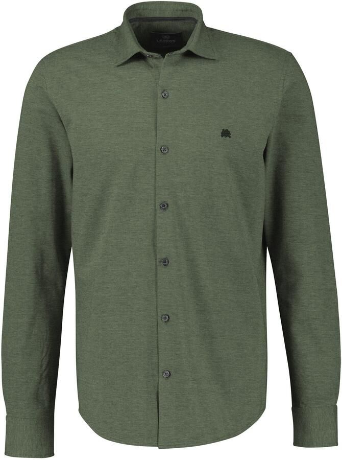 Lerros Overhemd met lange mouwen met geborduurd logo - Foto 2