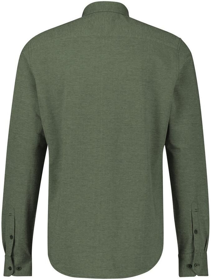 Lerros Overhemd met lange mouwen met geborduurd logo