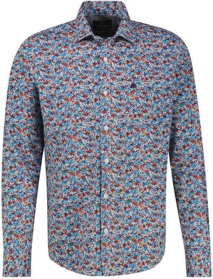 Lerros Overhemd met lange mouwen met grafisch patroon