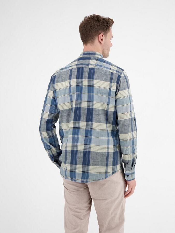 Lerros Overhemd met lange mouwen met ruitpatroon - Foto 3