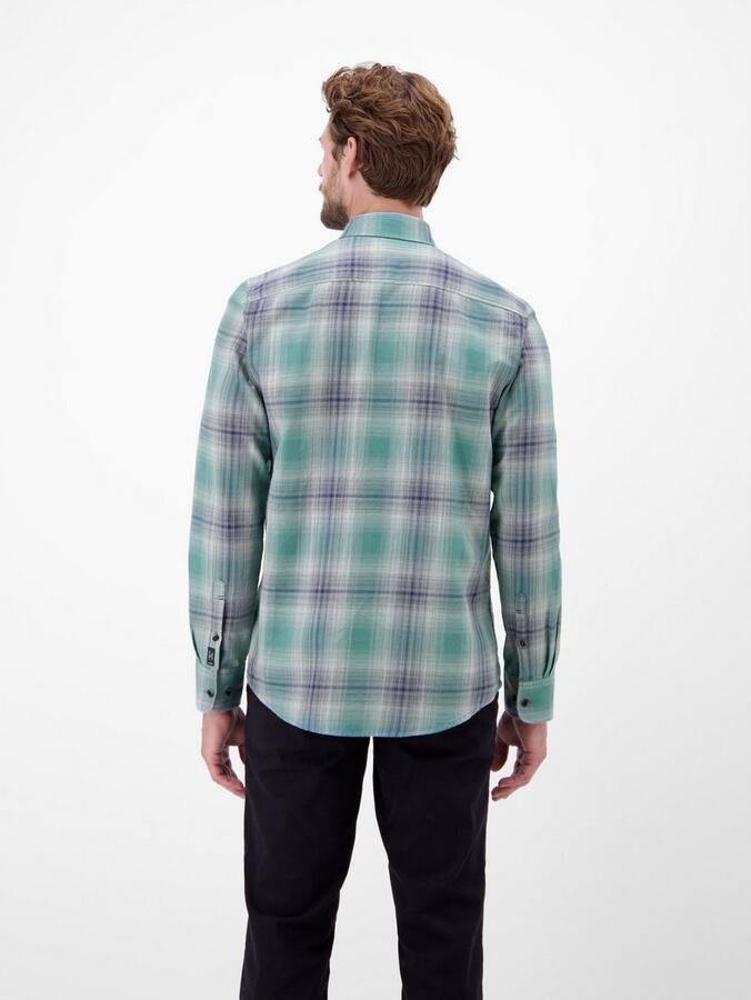 Lerros Overhemd met lange mouwen met ruitpatroon - Foto 2