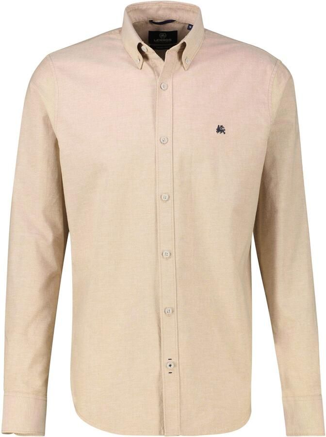 Lerros Overhemd met lange mouwen Oxford overhemd in grote maten - Foto 2
