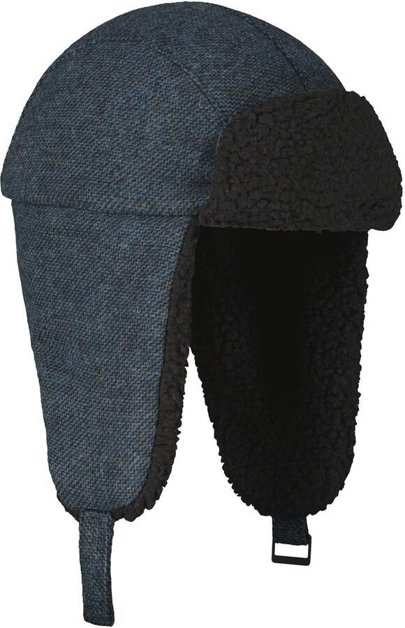 Lerros Pet met oorkleppen trapperpet zigzag-patroon met teddyvoering - Foto 6