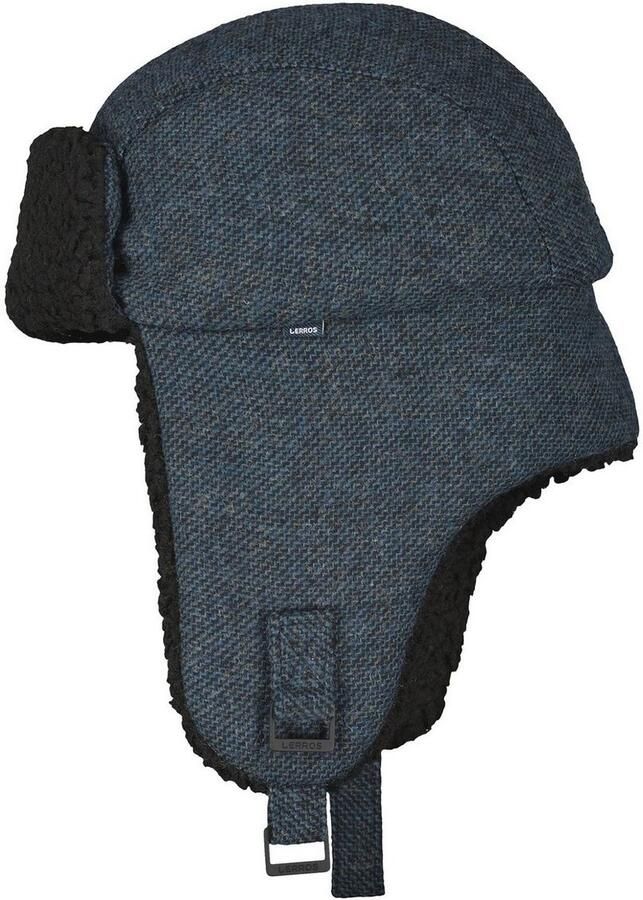 Lerros Pet met oorkleppen trapperpet zigzag-patroon met teddyvoering - Foto 3