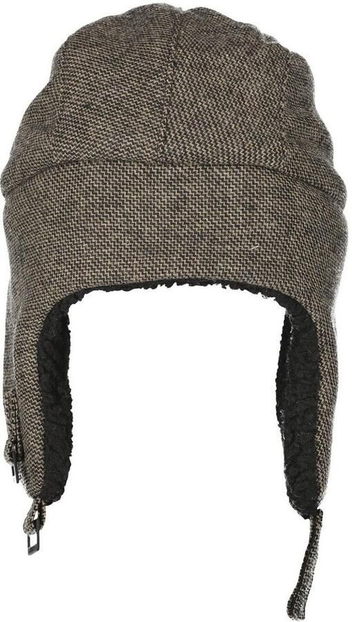 Lerros Pet met oorkleppen trapperpet zigzag-patroon met teddyvoering - Foto 4