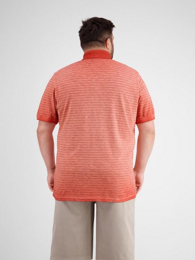 Lerros Poloshirt gestreept poloshirt in grote maten - Foto 2
