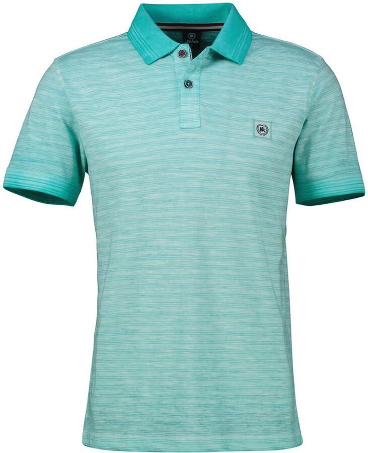 Lerros Poloshirt gestreept poloshirt in grote maten