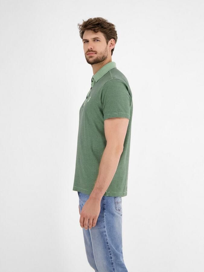 Lerros Shirt met korte mouwen met logoborduursel op borsthoogte - Foto 2