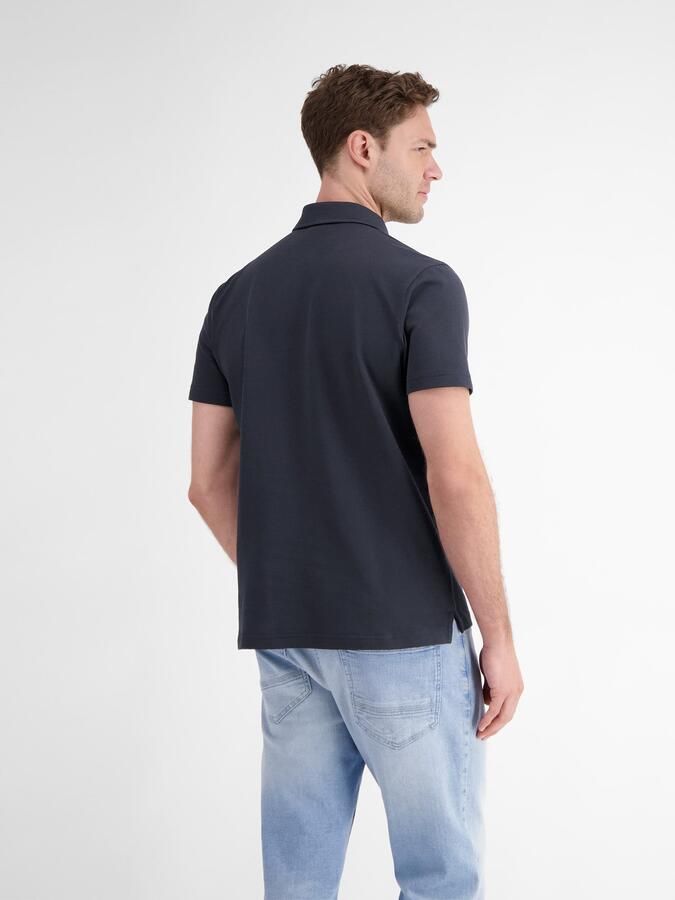Lerros Poloshirt heren poloshirt met ritskraag - Foto 5