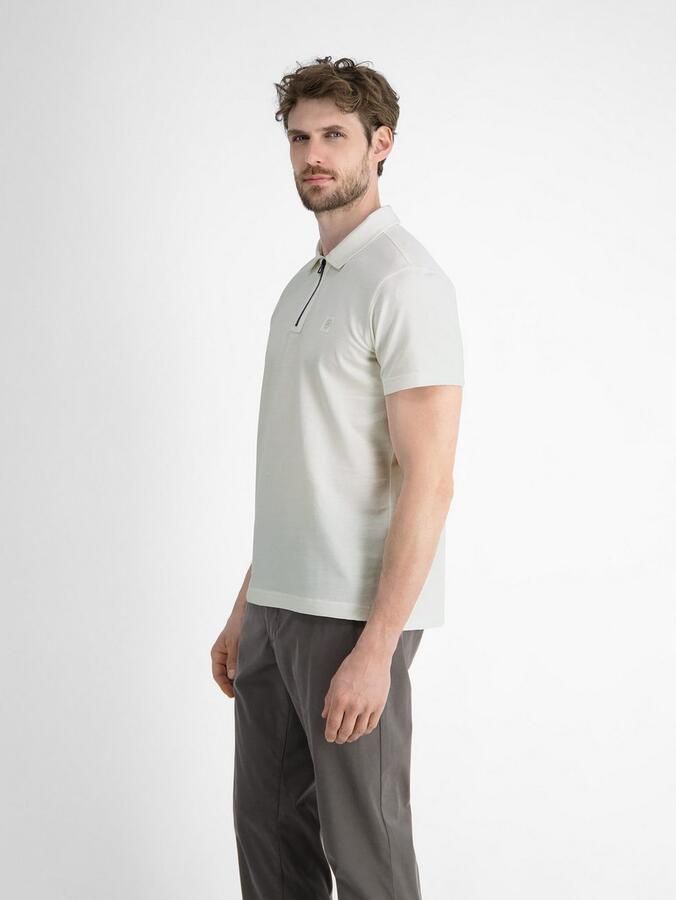 Lerros Poloshirt heren poloshirt met ritskraag - Foto 3